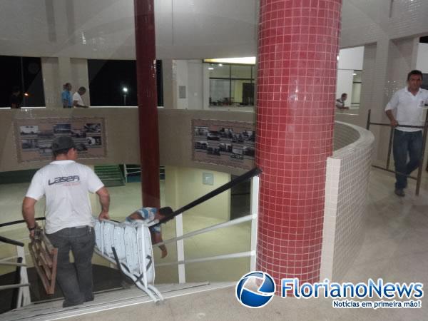 Novo Terminal Rodovi&aacute;rio de Floriano come&ccedil;a a funcionar.(Imagem:FlorianoNews)