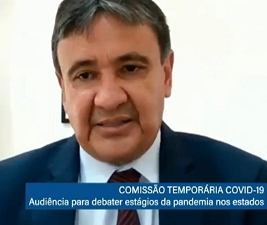 No Senado, Wellington Dias defende esforço para aquisição de mais vacinas no Brasil