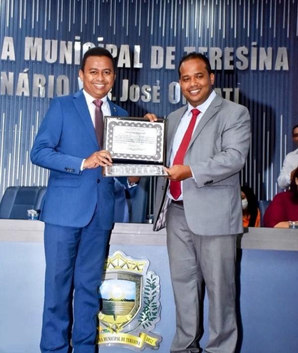 Deputado Francisco Costa e o vereador Enzo Samuel(Imagem:Reprodu&ccedil;&atilde;o)