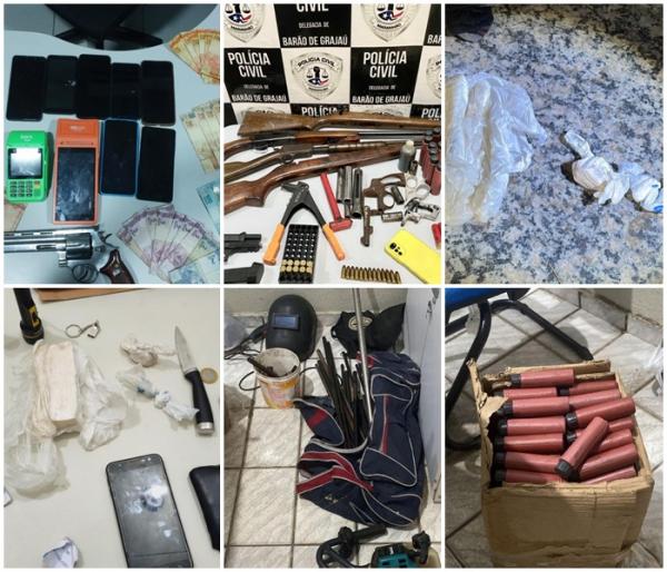 Opera&ccedil;&atilde;o Bogot&aacute;: Pol&iacute;cia Civil de Floriano combate o tr&aacute;fico de drogas na regi&atilde;o.(Imagem:Reprodu&ccedil;&atilde;o/Instagram)