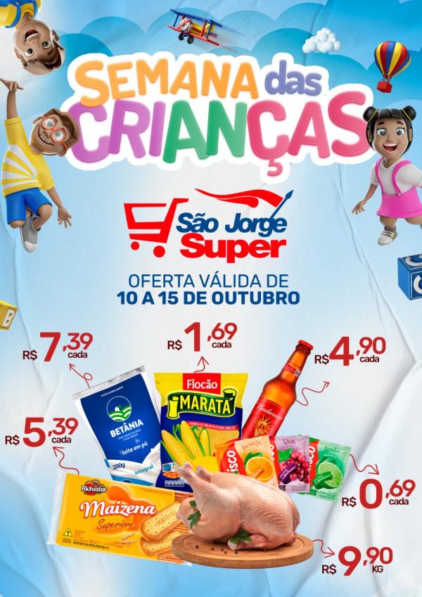 Semana das Crian&ccedil;as &eacute; no S&atilde;o Jorge Super(Imagem:Divulga&ccedil;&atilde;o)