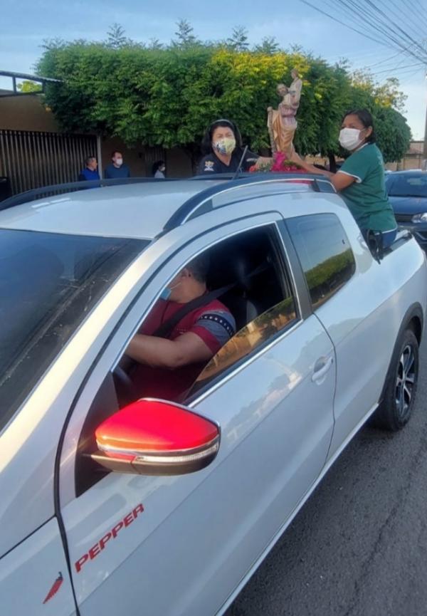 Floriano: tradicional carreata encerra os festejos em homenagem a S&atilde;o Cristov&atilde;o(Imagem:Reprodu&ccedil;&atilde;o)