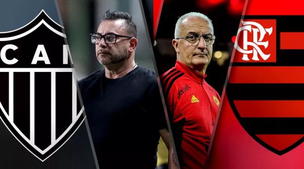 Atlético-MG x Flamengo: clássicos valem sobrevida a Turco e confiança para Dorival Junior