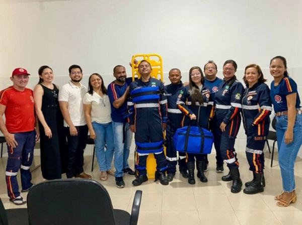 Profissionais do SAMU de Floriano recebem capacitação no uso do Kit Psiquiátrico