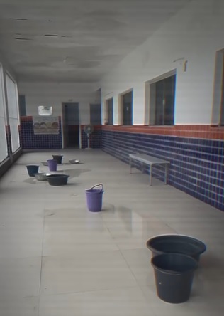 Chuvas afetam estrutura de escolas em Barão de Grajaú