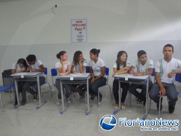 Centro Estadual de Educa&ccedil;&atilde;o Profissional de Floriano realizou Spelling Bee.(Imagem:FlorianoNews)