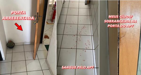 Apartamento da v&iacute;tima(Imagem:Reprodu&ccedil;&atilde;o)
