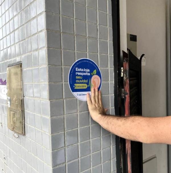 Secretaria de Meio Ambiente realiza ação de conscientização contra poluição sonora em Floriano(Imagem:Reprodução/Instagram)