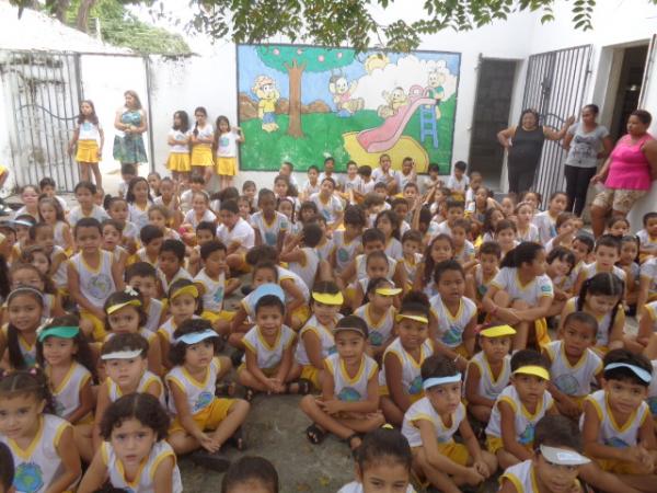 Escola Mega de Floriano realiza culminância de projeto ambiental