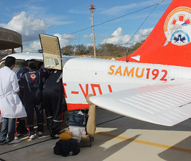Médicos do Samu aéreo assinam carta-protesto para aquisição de nova aeronave