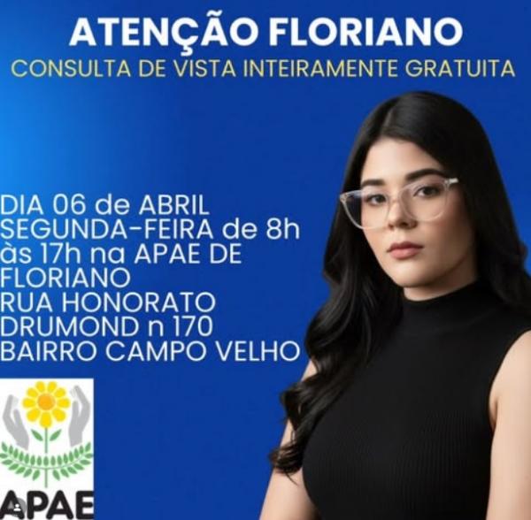 Consulta de vista gratuita é realizada nesta segunda-feira em Floriano