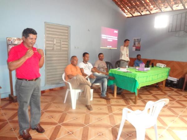Banco do Nordeste realiza reuni&atilde;o com produtores rurais.(Imagem:FlorianoNews)
