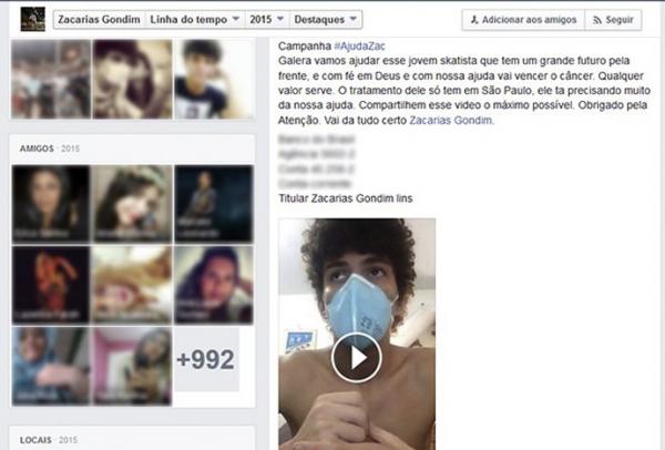 Campanha na internet tinha in&uacute;meros seguidores.(Imagem:Reprodu&ccedil;&atilde;o/Facebook)