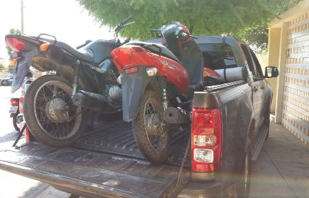 Motocicletas tomadas de assalto são recuperadas pela PM de Floriano