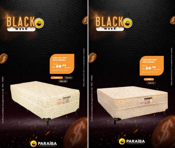 Transforme seu quarto: Black Week Para&iacute;ba em Floriano oferece condi&ccedil;&otilde;es especiais.(Imagem: Divulga&ccedil;&atilde;o)