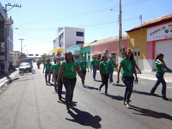 Floriano comemorou o Dia da P&aacute;tria com desfile c&iacute;vico.(Imagem:FlorianoNews)