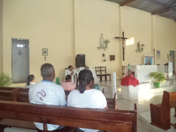 Caf&eacute; da manh&atilde; partilhado marca abertura dos festejos de Santa Luzia em Floriano.(Imagem:FlorianoNews)