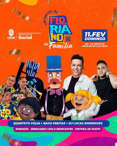 Carnaval da Família 2024 promete encantar gerações em Floriano