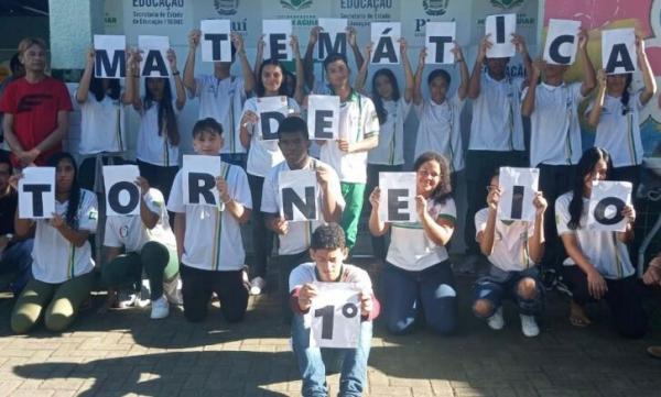 Mais de 55 mil estudantes participam da 1ª etapa do Torneio de Matemática das escolas estaduais