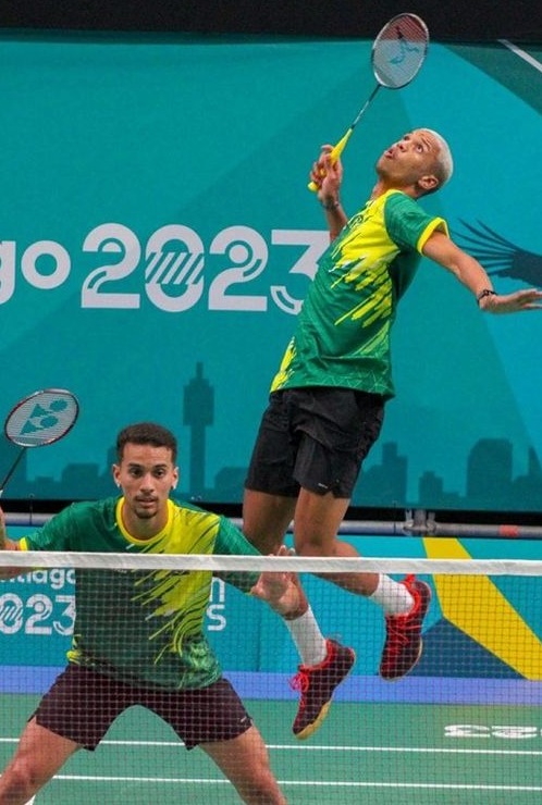 Atletas piauienses de Badminton conquistam três medalhas para o Brasil nos Jogos Pan-Americanos