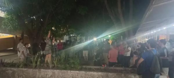 Após assalto, alunos e professores da UFPI pedem segurança durante protesto em Teresina