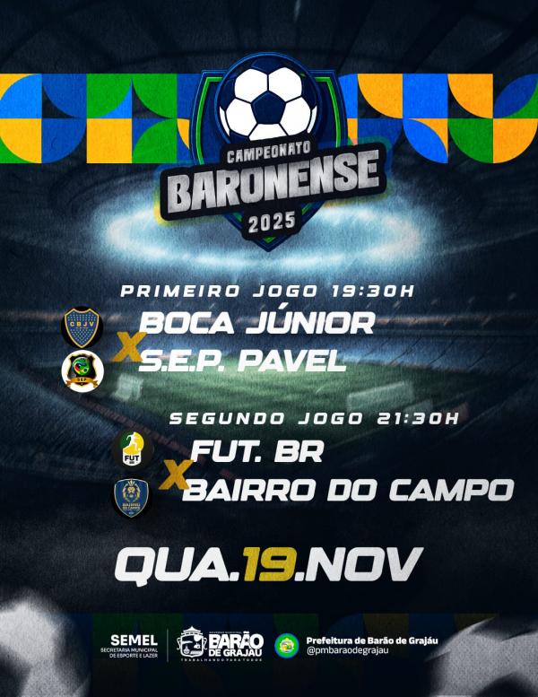  Mais uma rodada do Campeonato Baronense movimenta o Est&aacute;dio Gregor&atilde;o nesta quarta (19)(Imagem:Divulga&ccedil;&atilde;o)