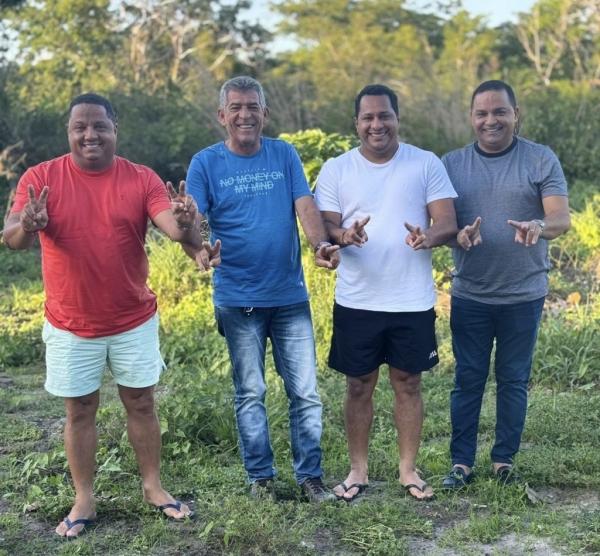 Vice-prefeito de Barão de Grajaú, Pedro do Boneco, se une à oposição liderada por Gleydson Resende
