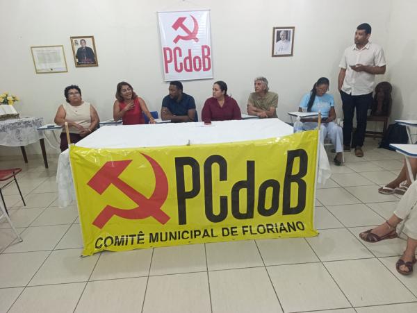 PCdoB de Floriano realiza encontro pol&iacute;tico com participa&ccedil;&atilde;o da deputada Elis&acirc;ngela Moura(Imagem:FlorianoNews)
