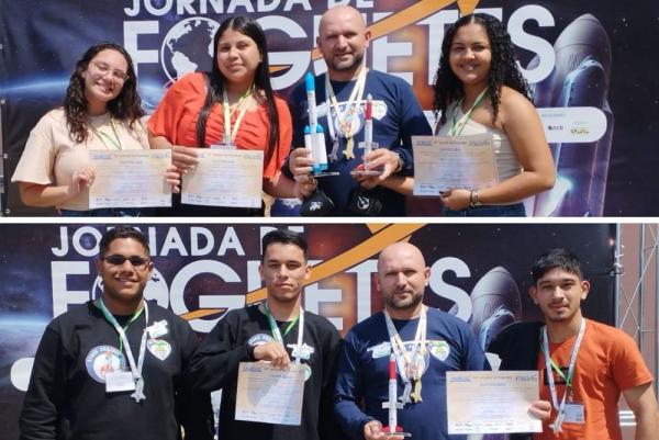 Estudantes piauienses conquistam medalhas de ouro e prata na 54ª Jornada de Foguetes no RJ
