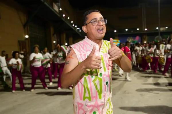 Sidnei Fran&ccedil;a, carnavalesco da escola de samba Mangueira. (Imagem:JM Arruda/Mangueira)