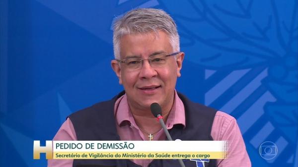 Secretário de Vigilância Wanderson de Oliveira pede demissão do cargo