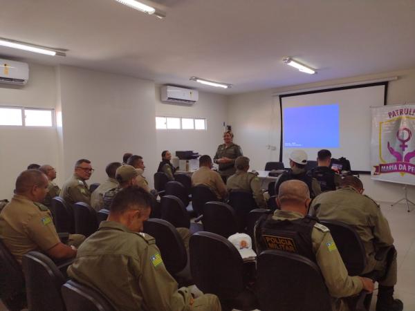 3º BPM de Floriano participa de capacitação para atuar no programa Patrulha Maria da Penha