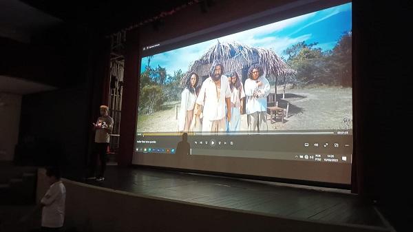 Alunos da Rede Estadual participam da exibi&ccedil;&atilde;o de filme piauiense sobre a Batalha do Jenipapo. (Imagem:Divulga&ccedil;&atilde;o)