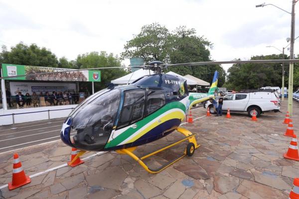Polícia Militar conta com três helicópteros para reforçar o policiamento aéreo no Piauí