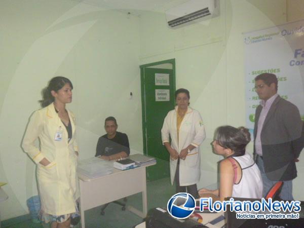Servi&ccedil;o Social investiga abandono de idoso em hospital de Floriano.(Imagem:FlorianoNews)