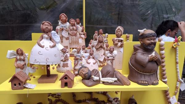 Piauí Sampa: Bordados, arte santeira e joias com opala exibem cultura piauiense em São Paulo