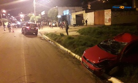 Colisão frontal deixa uma pessoa ferida na cidade de Picos