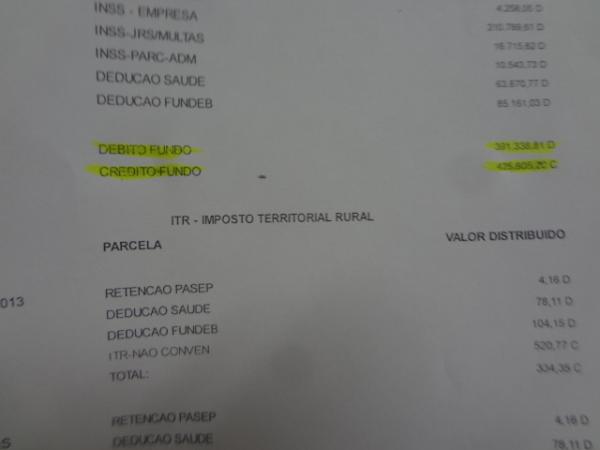 Secret&aacute;rio de Administra&ccedil;&atilde;o de Bar&atilde;o de Graja&uacute; choca-se com valores de Repasse Estadual.(Imagem:FlorianoNews)