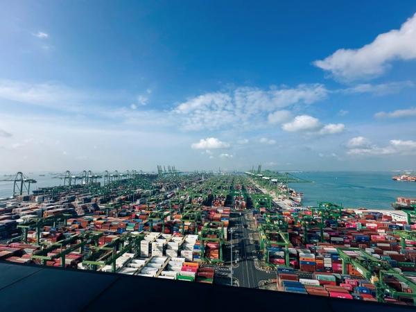 Rafael Fonteles conhece Porto de Singapura e discute parcerias para operação do Porto Piauí(Imagem:Divulgação)