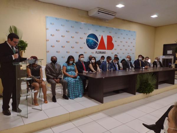 OAB-PI empossa nova diretoria da Subseção de Floriano