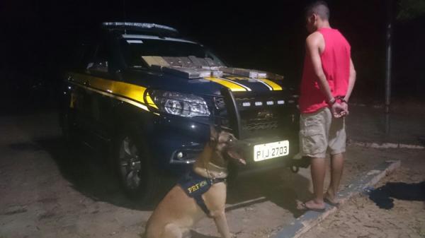 Homem é preso com 38 kg de maconha em Lagoinha do Piauí pela PRF
