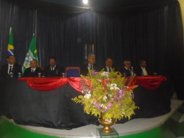 C&acirc;mara de Floriano homenageia Ma&ccedil;onaria em Sess&atilde;o Solene.(Imagem:FlorianoNews)