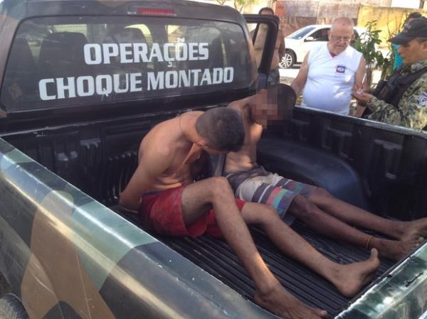 Ex-presidiário é executado e dupla suspeita é presa minutos após o crime em Teresina