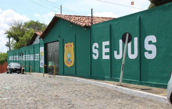 Penitenci&aacute;ria Professor de Ribamar Leite, a antiga Casa de Cust&oacute;dia, em Teresina.(Imagem:Fernando Brito/G1)