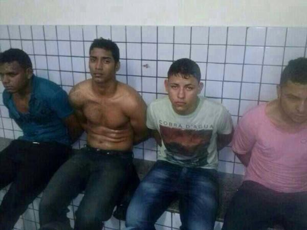 RONE prende 4 por tentarem assalto no Teresina Shopping.(Imagem:180graus)