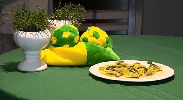  Decora&ccedil;&atilde;o verde e amarelo(Imagem:Reprodu&ccedil;&atilde;o/RPC )