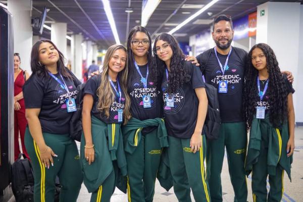 Do Piau&iacute; para o Mundo: intercambistas Seduckathon 2025 embarcam para experi&ecirc;ncia educacional em Portugal(Imagem:Divulga&ccedil;&atilde;o)