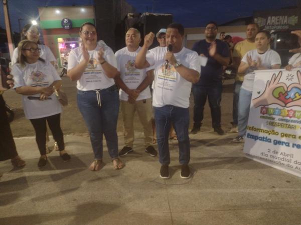 Barão de Grajaú realiza caminhada em alusão ao Dia Mundial do Autismo.(Imagem:FlorianoNews)