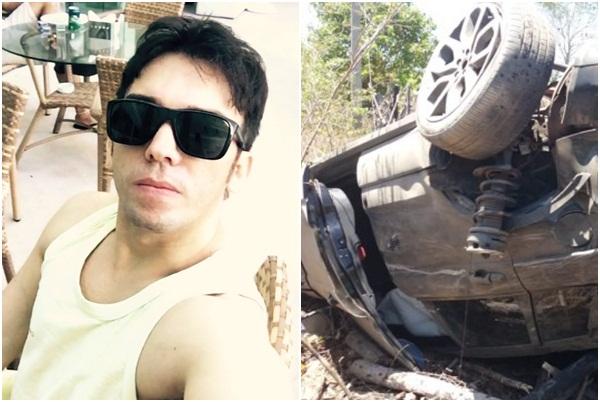 Dentista sofre grave acidente de carro na PI-113