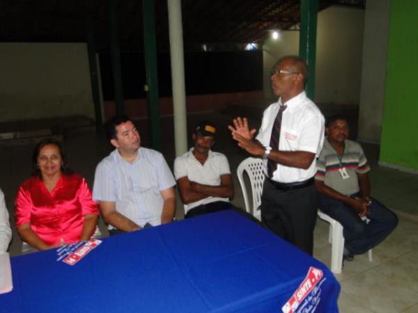 Realizada cerim&ocirc;nia de posse da nova diretoria do Conjunto Z&eacute; Pereira.(Imagem:Daniel Gutembergue)